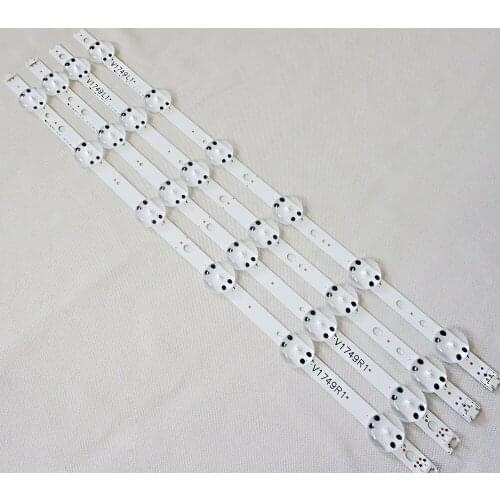 100%NEW 4 PCS FOR LG 49UV340C 49UJ6565 49UJ670V V17 49 R1 L1 ART3 2862 2863 6916L-2862A 6916L-2863A