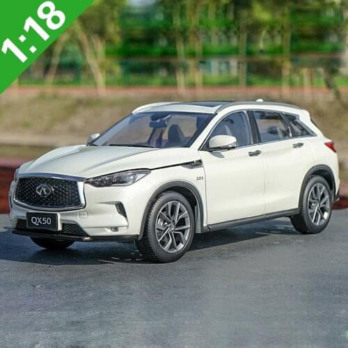 Original factory 1:18 High Meticulous I NFINITI 2018 QX50 Alloy Model Car Static Metal Model Vehicles With small gift
