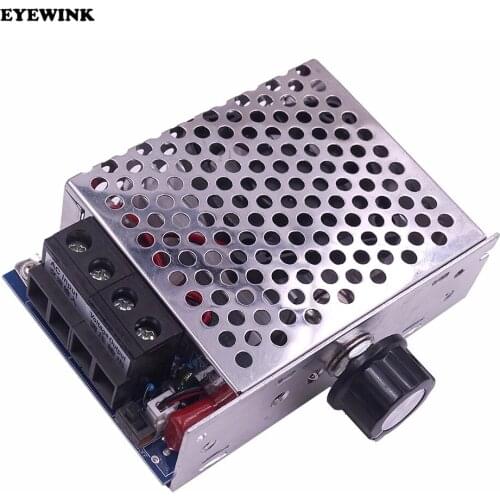 10000W High Power SCR Voltage Regulator Speed Controller Temperature Control Switch Dimmer Thermostat Cooling Fan 110V 220V AC