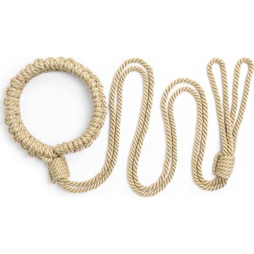 Sex Toys For Women Soft Cotton Rope Collar With Chain Sex Handcuffs Bondage Choker Erotic Games Bdsm Bondage Toys For Adult