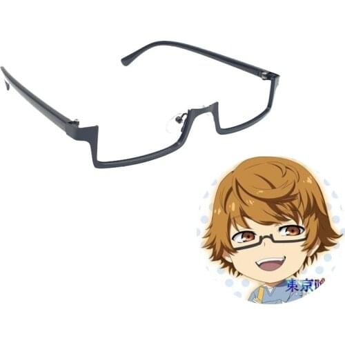 Tokyo Ghoul Nishio Nishiki Cosplay Eyeglasses Anime Eye Glasses Eye Wear Halloween Costume Prop Accessory
