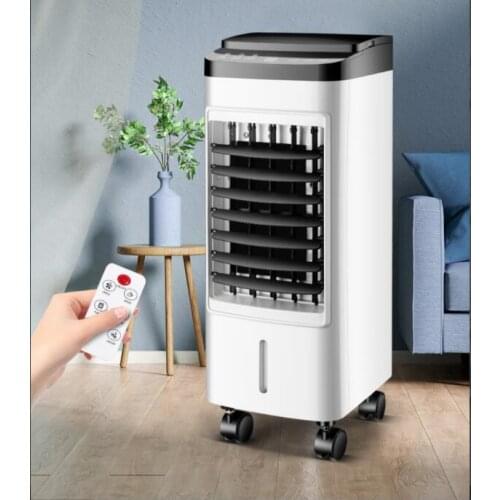 Smart remote control air conditioning fan household dormitory mobile cooling artifact multi-functional floor type indoor filter