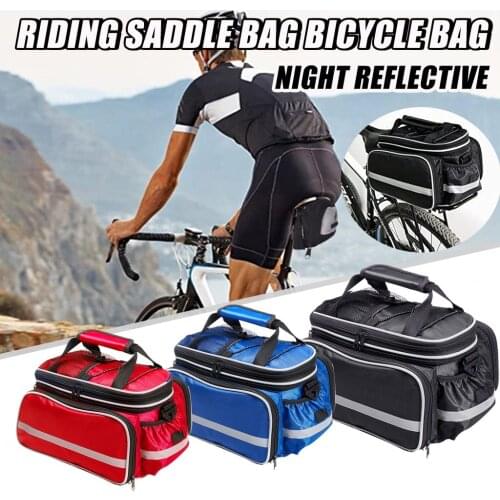 Outdoor cycling bag Mountain Bike Bag Heat Preservation And Cold Insulation Car Seat Bag Bicycle saddle bag bicycle accessories
