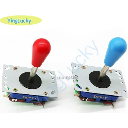 2 pcs Arcade joysticks / Happ zippy / 8/4/2 way Operation American Joystick with Micro-Switch game accessories for Jamma