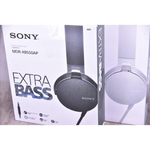 Used original SONY MDR-XB550AP Extra Bass Headset Stereo Handsfree free shipping