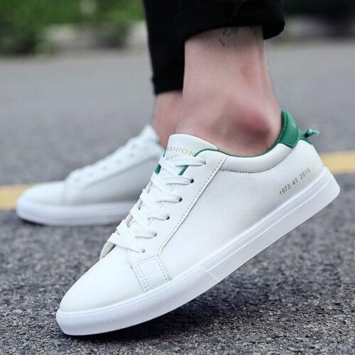 White vulcanized sneakers boys cheap flat comfortable shoes men autumn spring 2021 fashion sneakers men shoes