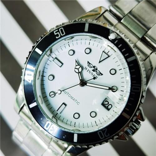 Winner 2020 New Luxury Brand Design Creative Watch Men Top Brand Luminous Casual Calendar Automatic Mechanical Watches For Man