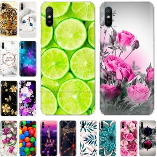For Xiaomi Redmi 9A Case Silicone Bumper Soft TPU Fundas Phone Case For Xiaomi Redmi 9A Redmi9A Case Back Cover Shell Capa Coque