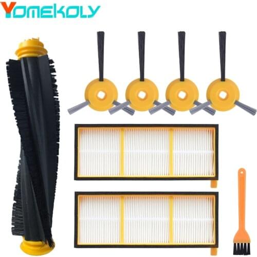 For Shark RV700 RV720 RV750 RV755 Robot Vacuum Cleaner Main Brush Side Brush HEPA filter Replacement Accessories Parts