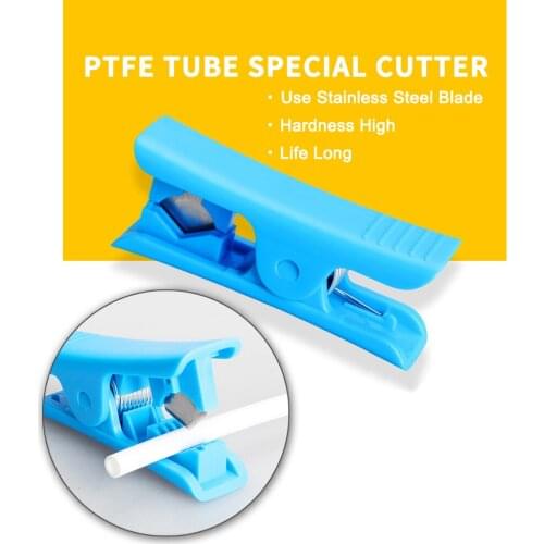 PTFE Special Cutter 3D Printer Parts Teflonto tube Pipe Cutter blade Nylon PVC PU filament Cutting Tools Biue 1pc