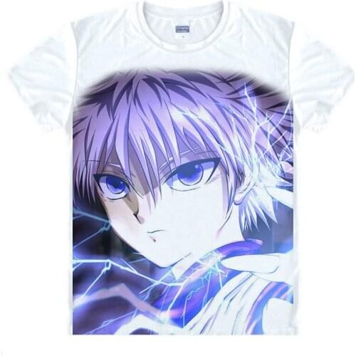 HUNTER*HUNTER T-Shirt The Last Mission Shirt fashion t-shirts men anime cosplay costume T Shirts japanese anime Anime Cosplay a