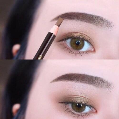 2Pcs/set Eyebrow Pencil Waterproof 5 Color Microblading Eye Brow Pen Easy To Wear Women Eyebrow Enhancer Tattoo Makeup Cosmetic