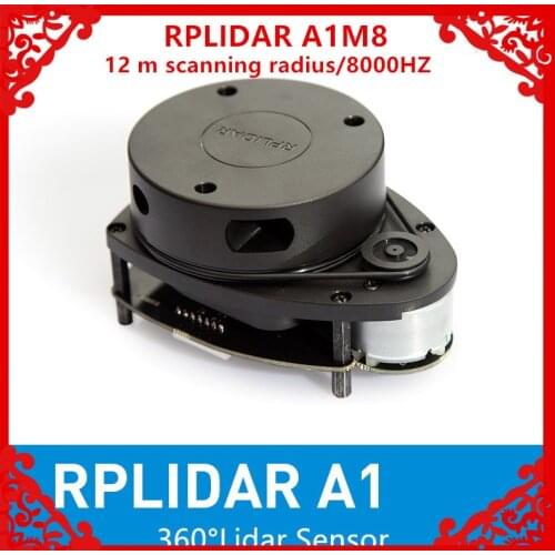 Slamtec RPLIDAR A1 8000HZ 2D 360 degree 12 meters scanning radius lidar for ROS Navigation obstacle avoidance SLAM mapping