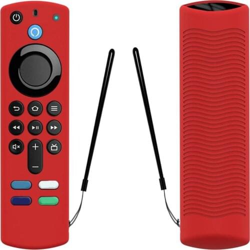 Washable Remote Case Shockproof For Alexa Voice Remote 2021 Non-slip Dust-proof Remote Protective Cover Remote Control