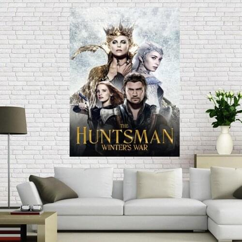 Novelty Print Your Own Picture On Room Wall The Huntsman: Winters War Style Poster Canvas Silk poster 20x30cm 27x40cm 30x45cm