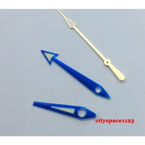 New Corgeut Blue watch hands for miyota 8215 8205 DG2813 automatic movement watch parts