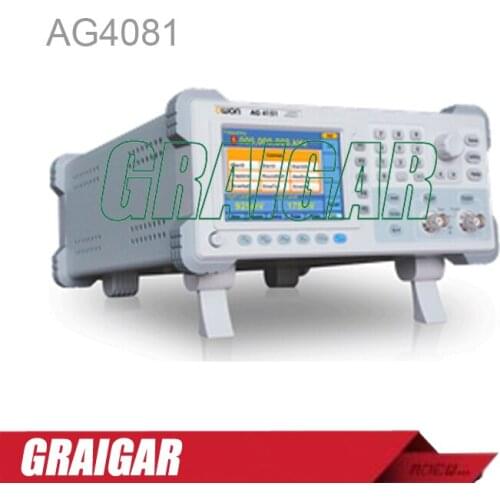 OWON AG4081 Single-channel Arbitrary Waveform Generator 4 inch high resolution TFT LCD 80MHZ Bandwidth and 400MSa/S Sample Rate