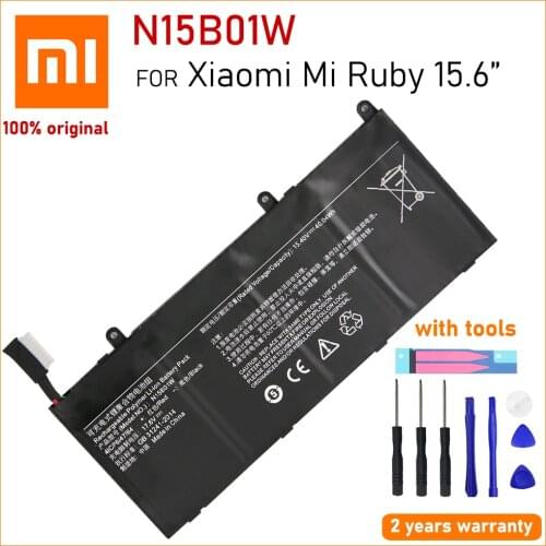 Original Xiaomi Mi Ruby 15.6 inch Timi TM1703 2600mAh N15B01W Laptop Notebook Windows 10 Series Battery