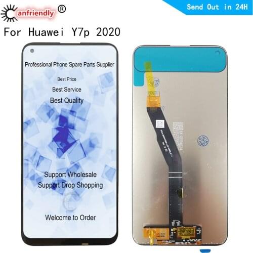 Y7P 6.39" IPS For Huawei Y7P 2020 ART-L28 L29 LCD Display+Touch Panel Screen Digitizer With Frame Assembly