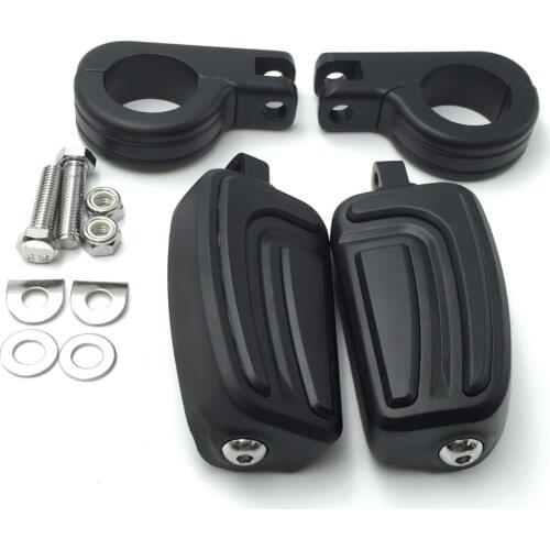 Aftermarket free shipping motorcycle parts Front 1 1/4" For Harley Softail Dyna Glide Road King Sportster 883 1200 BK