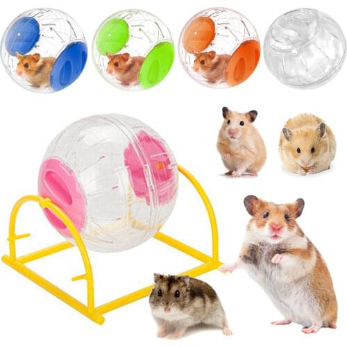 1pcs 12cm Plastic Outdoor Sport Grounder Rat Small Pet Rodent Mice Jogging Ball Toy Hamster Gerbil Rat Exercise Ball Play Toy