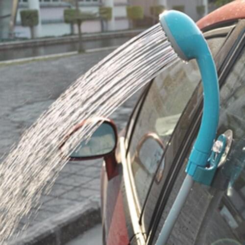Car 12V Car Shower Outdoor Self-driving Electric Shower Camping Portable Shower Nozzle Car Washing Car Electronics