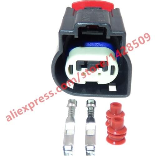 5 Sets 2 Pin 2.2 Series Car Wiring Plug Sealed Connector 34752-0204 Auto Wire Cable Waterproof Socket 19170 29