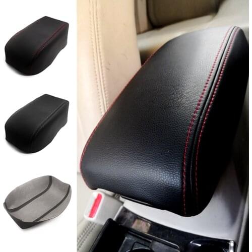Car Interior Center Armrest Console Box Cover Microfiber Leather Sticker Trim For Mazda 6 2006 - 2011 2012 2013 2014 2015