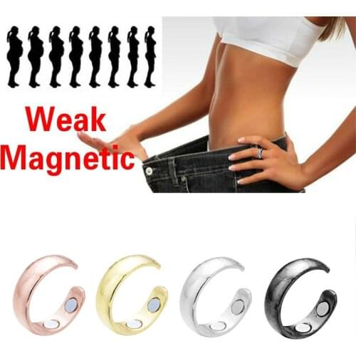 Magnetic Slimming Rings Natural Fat Burning Slimming Ring Magnetic Stimulation Acupoint Burning Fat Slimming Body HealthCare