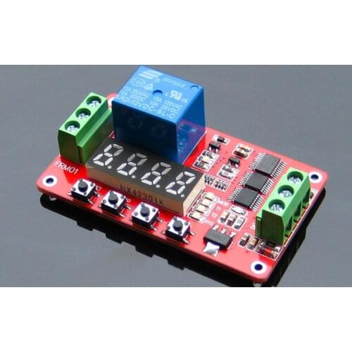 Updated Version 5V 12V 24V FRM01 1 Channel Multifunction Relay Module Loop Delay Timer Switch Self-Locking Remote Control RC Toy