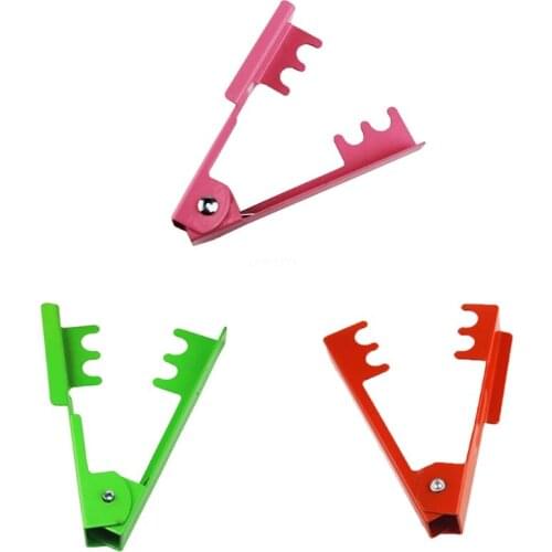 OOTDTY Stainles Steel Thorn Leaf Stripper Clip Not Easily Deformed Thorn Leaf Pruners Forceps for Rose Flower Eco-friendly