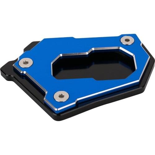 Motorcycle CNC Kickstand Extension Plate Foot Side Stand Enlarge Widening Base Pad For BMW R1200GS R 1200 GS ADV 2018