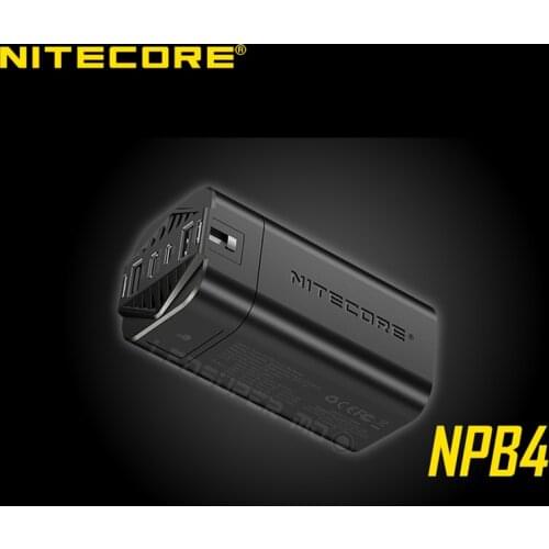 Drop Shipping QC3.0 Output NITECORE NPB4 IP68 Rated 20000mAh Waterproof Power Bank Mobile Charger Certified by CE & FCC