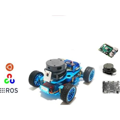 Raspberry PI Ackerman Ros Robot Smart Car SLAM Laser Radar Map Navigation and Positioning