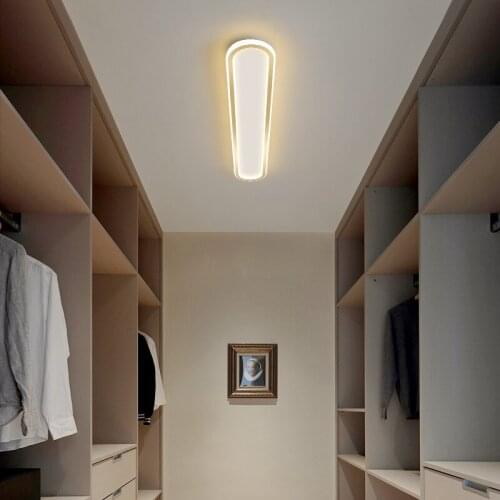 Modern Minimalist Led Ceiling Lamp Simple Decoration Living Room Entrance Cloakroom Marriage Bedroom Study Balcony Hallway Light