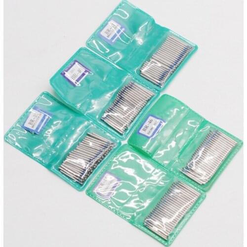 Dental Lab Diamond FG High Speed Bur for Polishing Smoothing 50Pcs Dentistry Burs BR Series