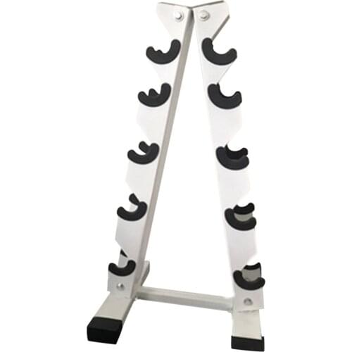 A-Frame Dumbbell Rack 5 Tier Weight Rack Stand Multi-layer Hand-held Dumbbell Storage Rack For Home Office And Gym Supplies