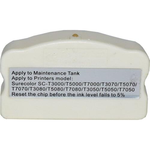 T6193 Maintenance Tank Chip Resetter for Epson Surecolor T3070 T5070 T7070 T3080 T5080 T7080 Printer