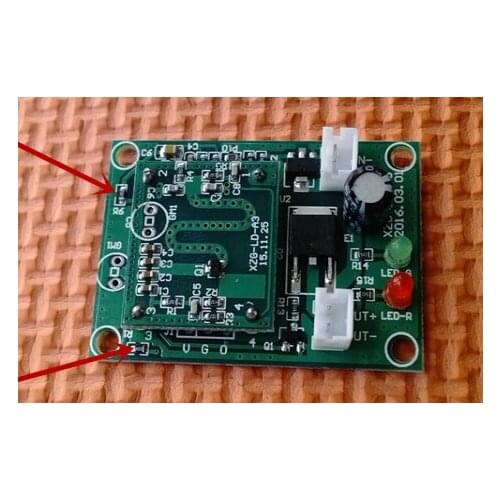 XZG-LDK-6 DC low power microwave sensor switch module 3.7-12V 5M radar switch module