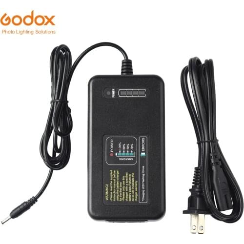 Godox C26 AC Battery Charger for Godox AD600 Pro/AD600Pro Li-on Battery WB26 The Power Adapter Flash Speedlite +Power Cord Kit