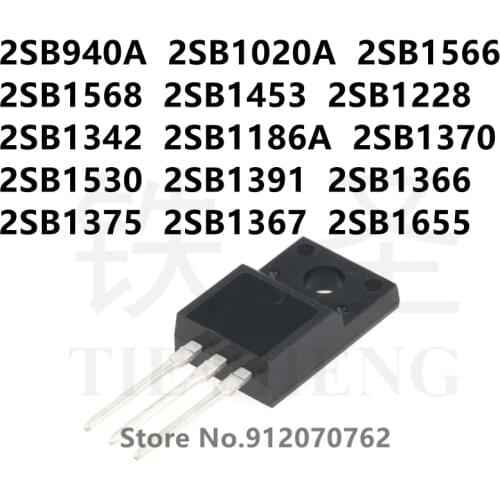 10PCS 2SB940A 2SB1020A 2SB1566 2SB1568 2SB1453 2SB1228 2SB1342 2SB1186A 2SB1370 2SB1530 2SB1391 2SB1366 2SB1375 2SB1367 2SB1655