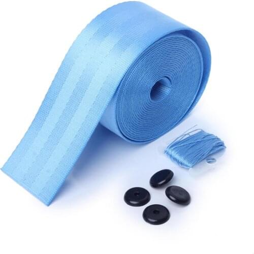 3.8 Meters Seat Belt Webbing Strap Thicken Car Seat Stroller Safety Belt Harness Backpack Belt Straps For BMW e46 e90 X1 X3 X7