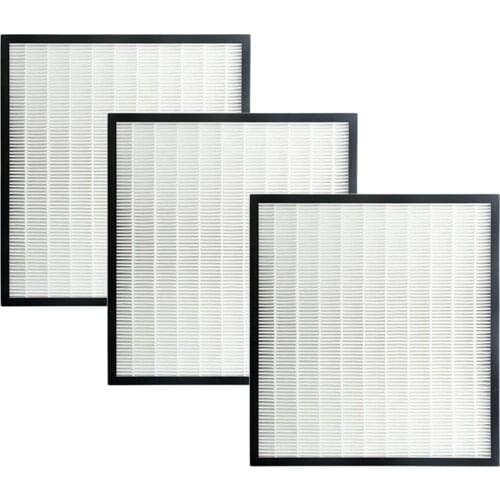 3 HEPA Filters for Sharp Air Purifier Cleaner Accs Durable Household 12"x11"