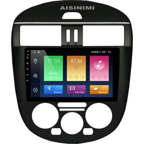 AISINIMI Android 10 Car Dvd Player navigation For NISSAN TIIDA 2011-2015 car radio Car Audio Gps Multimedia Stereo Monitor