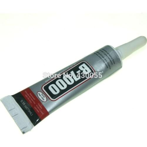 B7000 15ml Industrial Strength Super Adhesive Clear Liquid B-7000 Glue Diy Phone Case Repair phone Paste metal/button/screen
