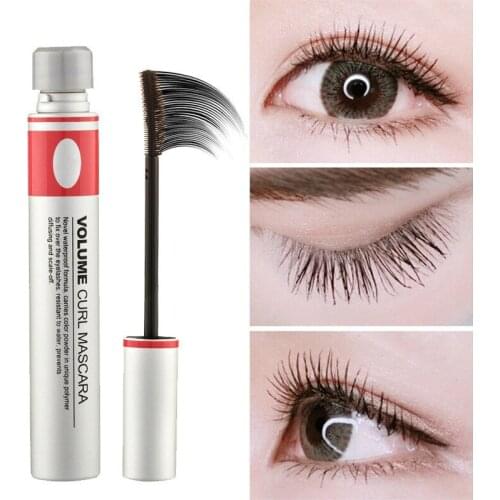 Hot 3D Fiber Lashes Mascara Individual Curl Eyelash Extension Colossal Mascara Volume Cosmetics Makeup