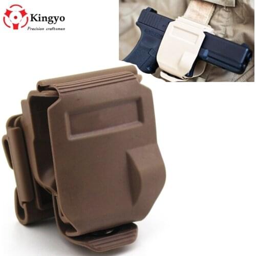 CP models holster For GLOCK 17/19/22/23 Tactical Airsoft Paintball Hunting Shooting Roto Right-Handed Gun Clip Holster BK/TAN