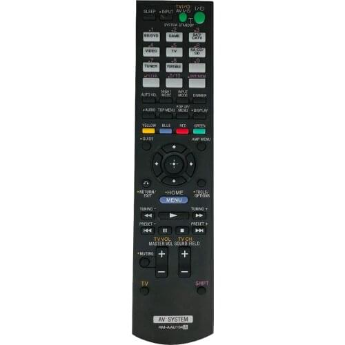 New Replacement RM-AAU104 Audio/Video AV Receiver Remote Control For Sony STR-DH520 STRDH520 AV System