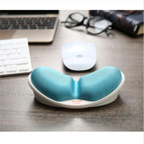 Newest Memory Foam Mouse Pad Anti-skid Mousepad Support Wrist Rest Mat Ergonomic Office Healthy for PC Computer Laptop Desktop