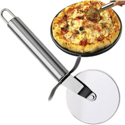 Diameter 6.5 CM Pizza Cutter Round Wheel Roller Stainless Steel Pizza Knife For Pizza Tools Kitchen Tools Pizza Wheels